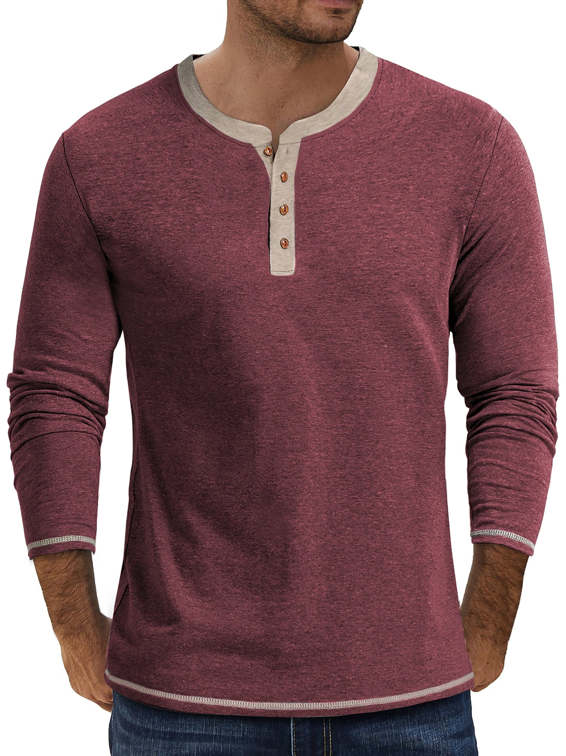 HenleyFlex | Camisa Henley hombre | Camisa moderna manga larga | Camisa casual con botones | Camisa de algodón cómoda | Camisa cuello redondo Henley | Camisa masculina versátil | Henley casual de hombre | Camisa ligera y transpirable | Camisa de moda urbana hombre