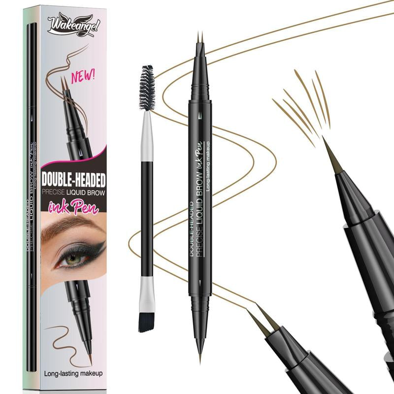 BrowDuo Fix | Lápiz de cejas doble punta | Lápiz waterproof para cejas | Delineador natural para cejas | Lápiz de cejas con cepillo | Cejas definidas y naturales | Lápiz resistente al agua | Maquillaje de cejas duradero | Lápiz retráctil para cejas | Cejas perfectas todo el día