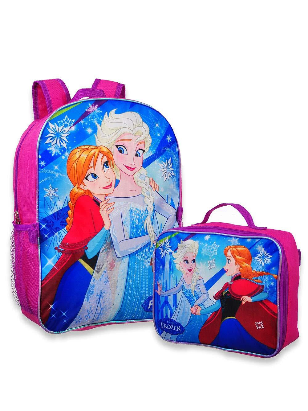 Frozen 2 Elsa Mochilas Escolares Con Lonchera Para Niñas De 3 4 5 6 Años Set