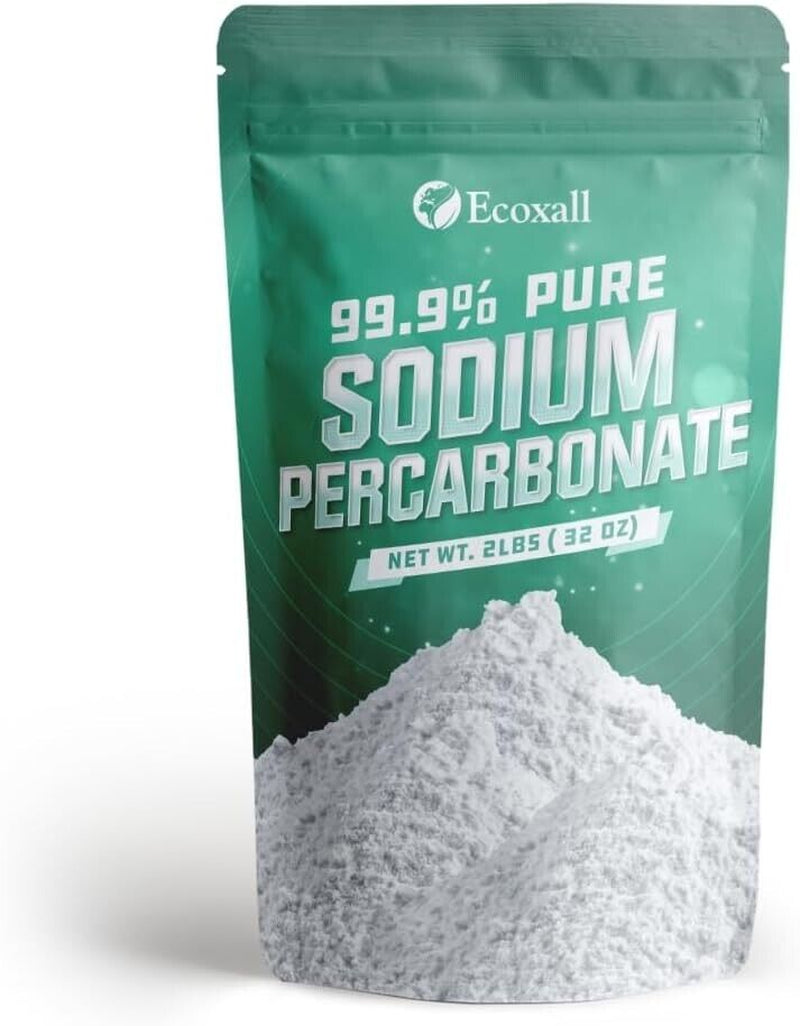 Polvo De Percarbonato De Sodio 99% Puro Limpiador Blanqueante Limpieza, 2 Libras
