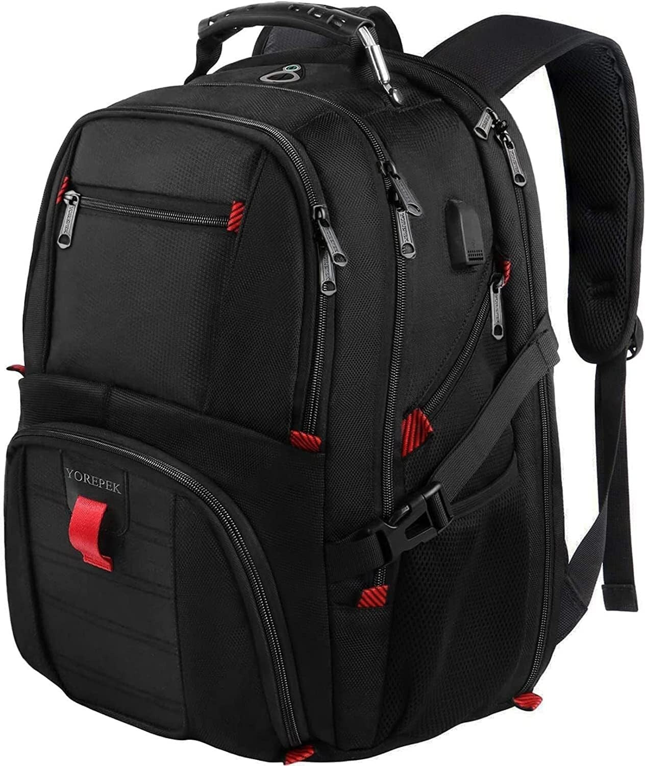 Mochilas De Hombre Grandes Para Viajes Negocios Impermeable Antirrobo Escolares