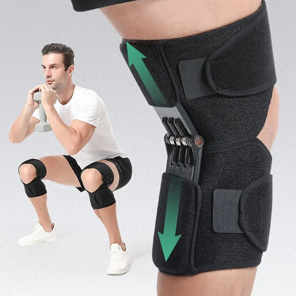 Knee Assistive Device Knee Booster Knee Protection Booster Knee Booster Brace Joint Support Spring Stabilizer Knee Brace