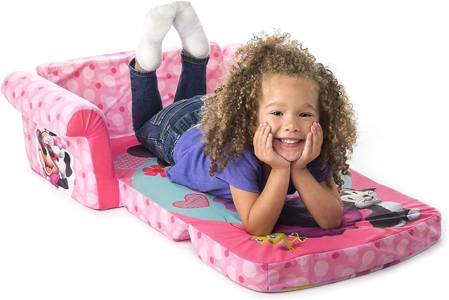 Minnie Mouse Muebles Para El Dormitorio De Niñas Sofa Desplegable Silla Espuma
