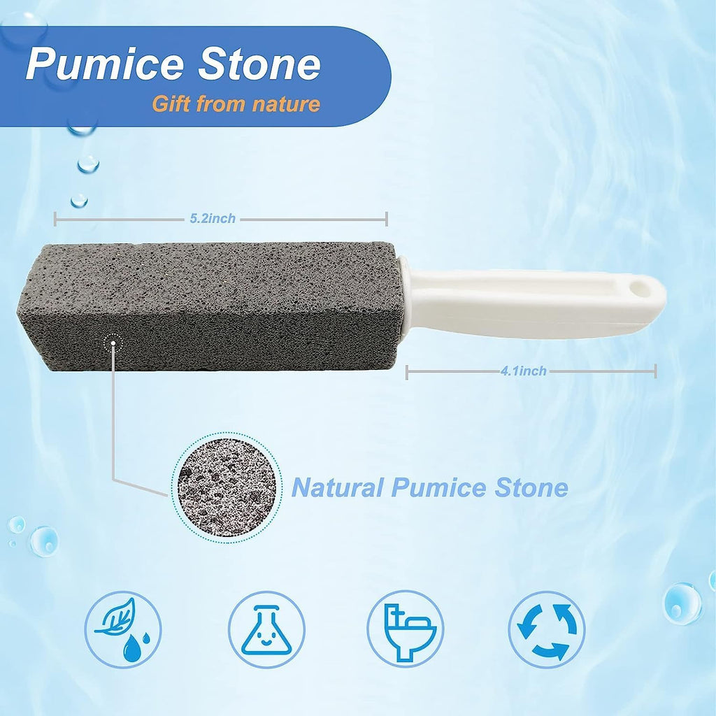 Piedra De Limpieza De Piedra Pomez Con Mango Limpiador De Inodoro Removedor