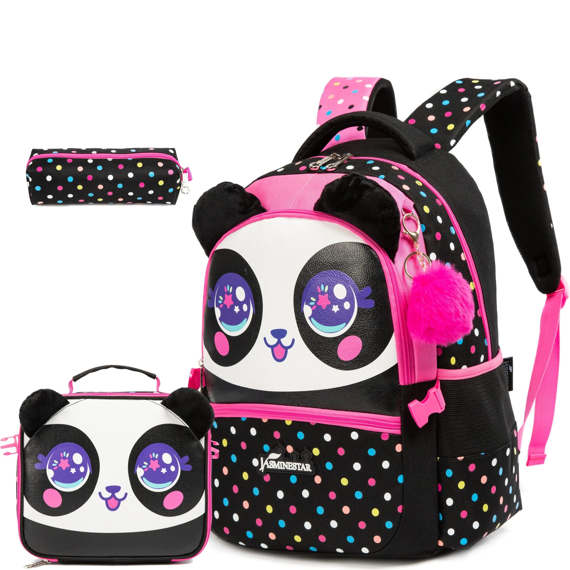 Meetbelify Backpack for Girls Schoolbag for Girls Sequin School Bookbag for Elementary Students Travel Bag with Lunch Box