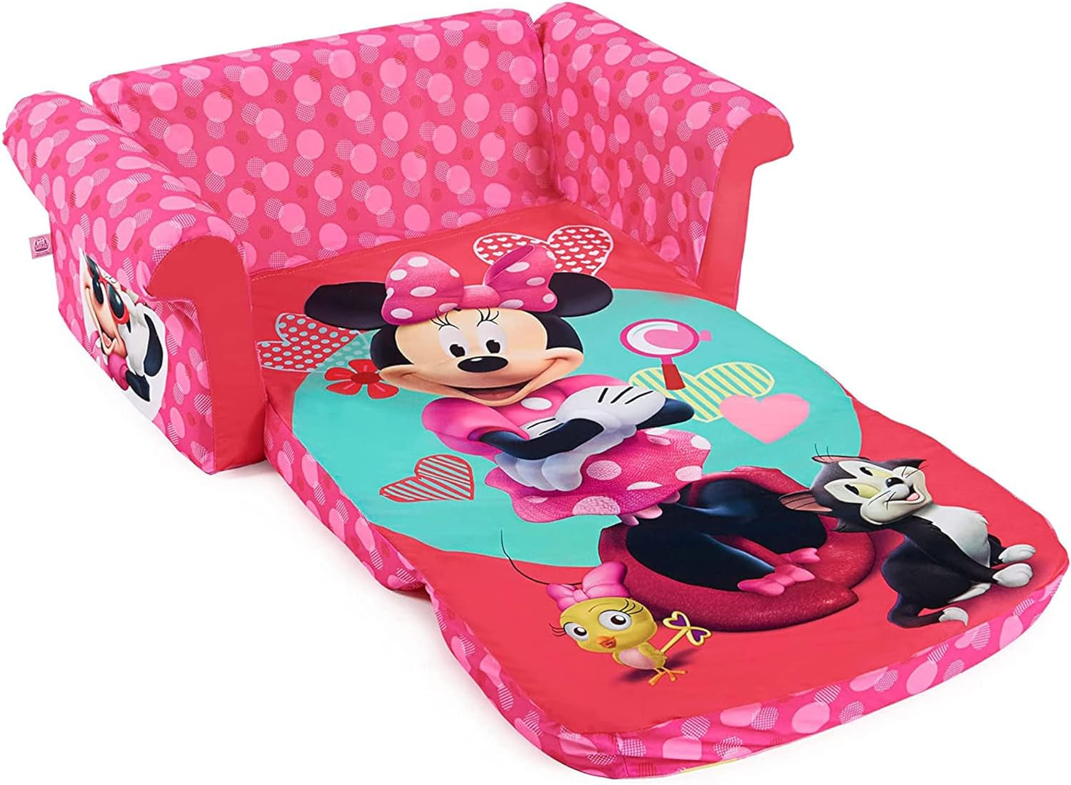 Minnie Mouse Muebles Para El Dormitorio De Niñas Sofa Desplegable Silla Espuma